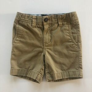 Mini Boden Nutty Brown Chino Shorts